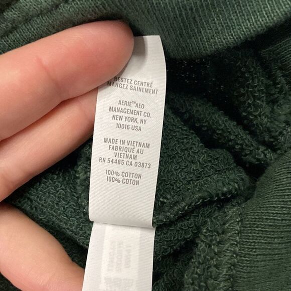 NWT Aerie Offline Running Late Tie Crewneck Sweater size Large - Picture 8 of 11